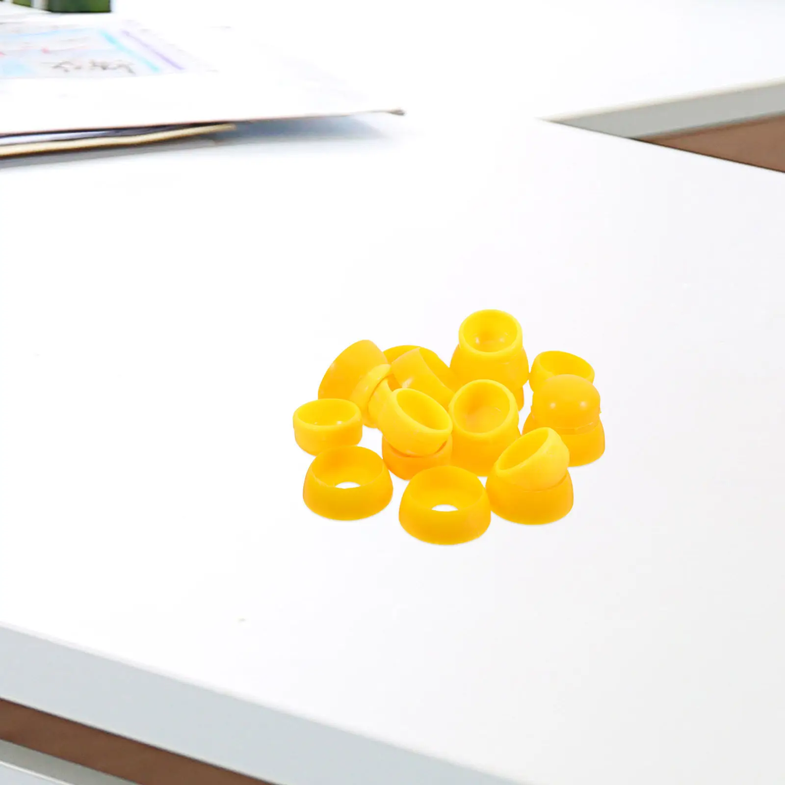 10Pcs Playground Plastic Nut Covers Safety Assurance Smooth Edges Easy Install Longlasting Bolt Protective Caps for Parks