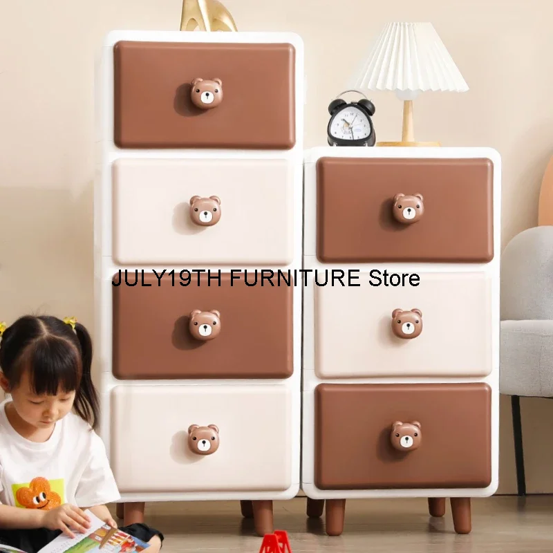 Cute Children comodini Nordic Pink coreano bambini comodini armadi angolari muslimkids Bedroom Furniture YN50CN