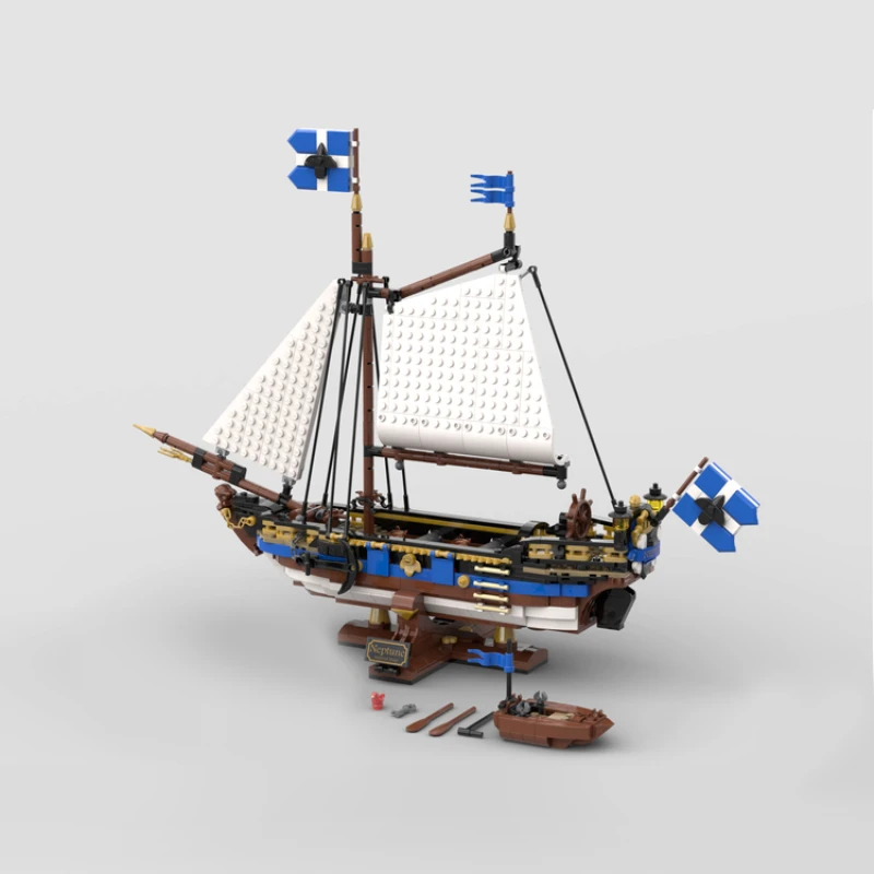 sloop sailboat pirate ship bricks sloop boat ship warship blocks sailboat pirate sailship moc bricks military gift military