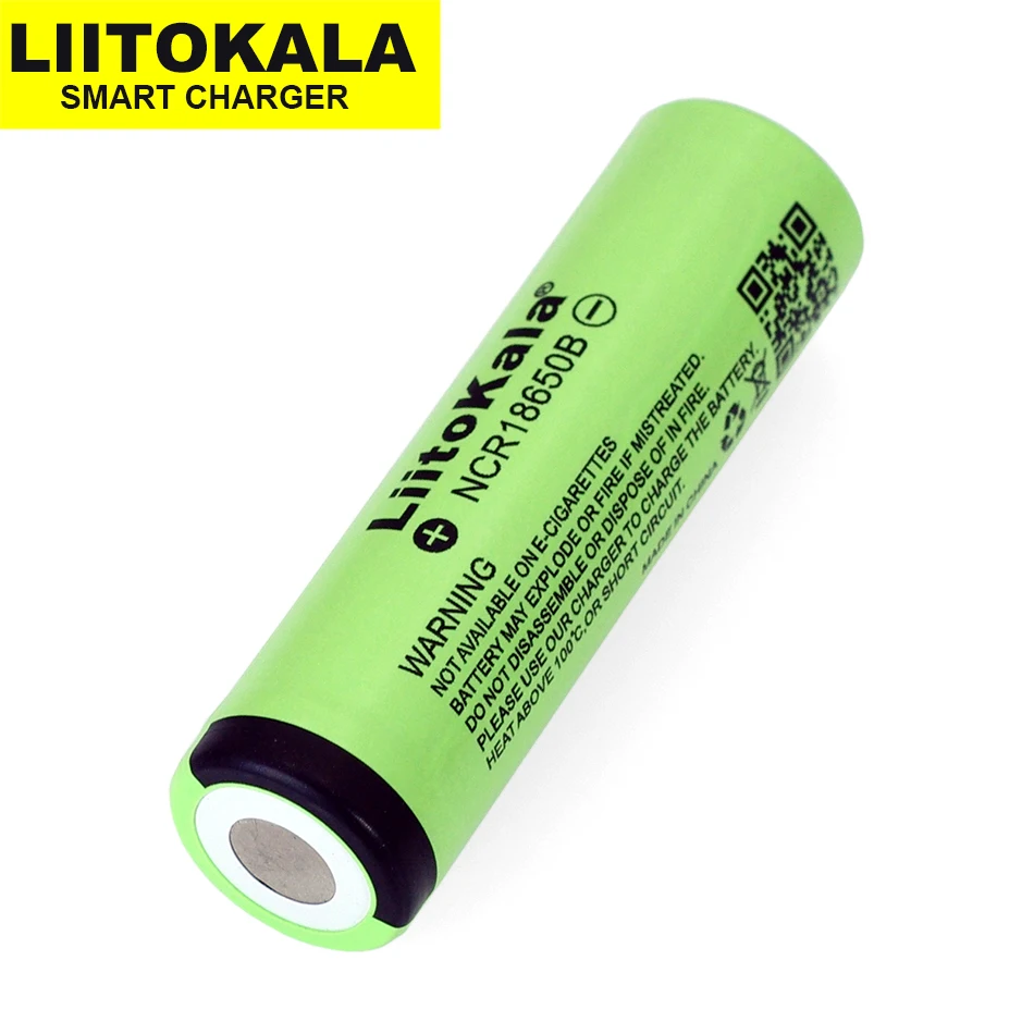 Liitokala 100% New Original NCR18650B 18650 3400 mAh Li-ion Rechargeable battery For Flashlight batteries