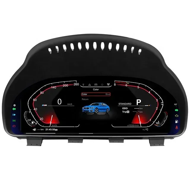 ES4805T Car LCD Dashboard Digital Gauge Cluster for 5 Series 6 F01/F02/F03 7 F06/F12/F13