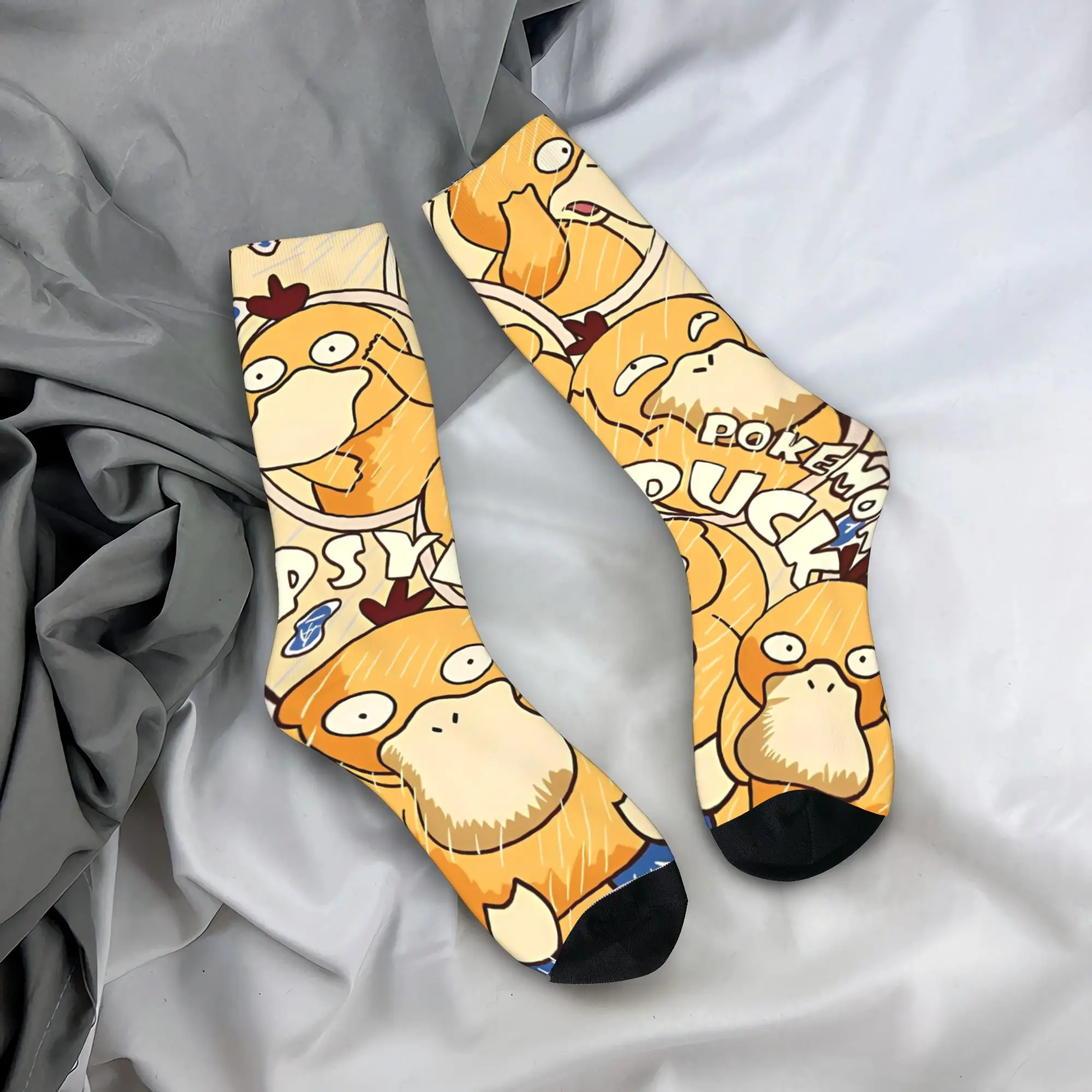 Calcetines elegantes para hombres y mujeres, producto pokemoned pikachus, calcetines de vestir suaves y antideslizantes