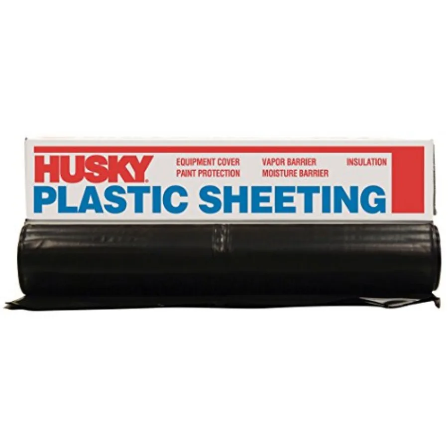 

CF0606B 6 ML Polyethylene Plastic Sheeting, 6' x 100', Black