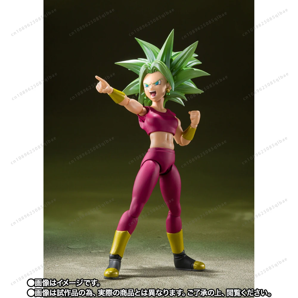 Bandai SHFiguarts-figura de Dragon Ball Super, Super Saiyan Kefla, modelo de acción de Anime Original, juguete