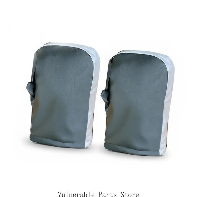 

D0UC Ветрозащитные термоперчатки для мотоцикла со светоотражающими полосами, защитой от холодной погоды и удобной ручкой