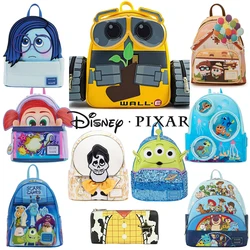 Loungefly Disney Pixar Movie Series WALL-E Toy Story Woody Lotso Monsters University Scare Games Mini Backpack