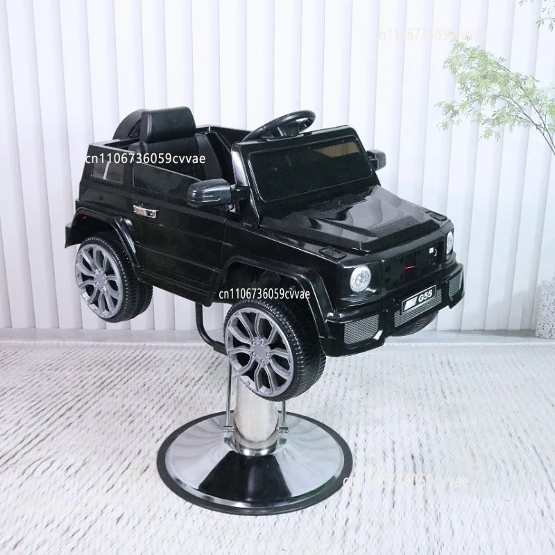 Internet celebrity children's car barber chair children's electric cartoon toys hair lift salon seat hair salon