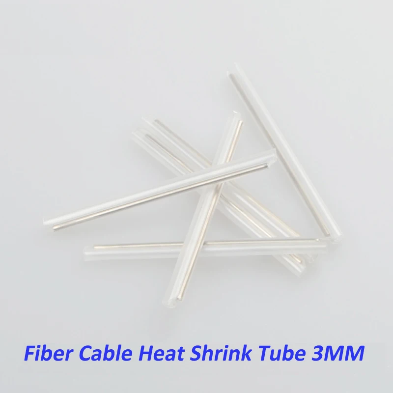 100pcs/lot 60mm Fiber Optic Fusion Protection Splice Sleeves Heat Shrink Tube Fiber Optic Hot Melt Tube 304 Stainless steel