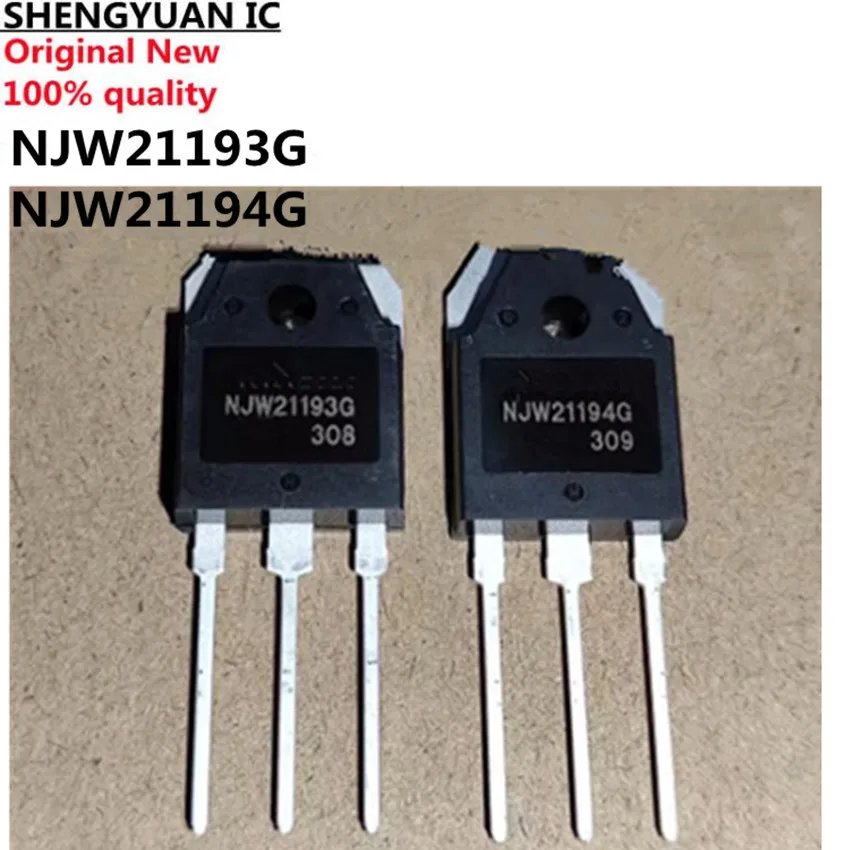 

10 Pair 100% New Original NJW21193G NJW21194G NJW21193 NJW21194 TO-247 Audio Power Amplifier