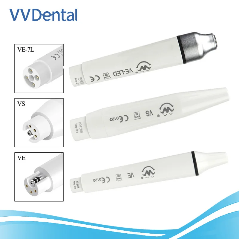 

Dental Ultrasonic Scaler Handpiece for EMS SATELEC WOODPECKER UDS-E LED Original Ultrasonic Piezo scaler Tip Torque Wrench G1 G2