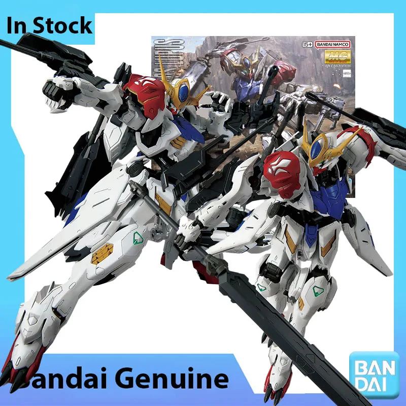 

Bandai 100% Genuine Gundam Model Kit MG 1/100 ASW-G-08 Gundam Barbatos Lupus Anime Figure Collection Assembly Model Toys Gifts