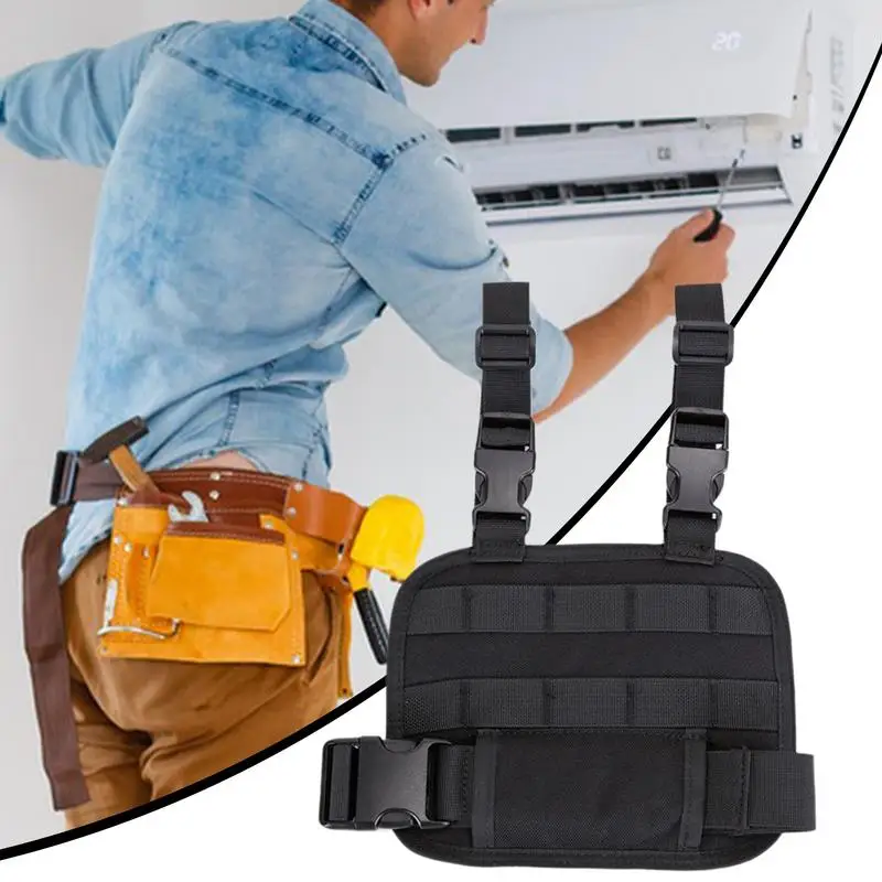 Leg Bag Utility Belt Tool Holder Bag Portable Adjustable Heavy-Duty Organizer For Warehouse Repair Work Gardening Construction