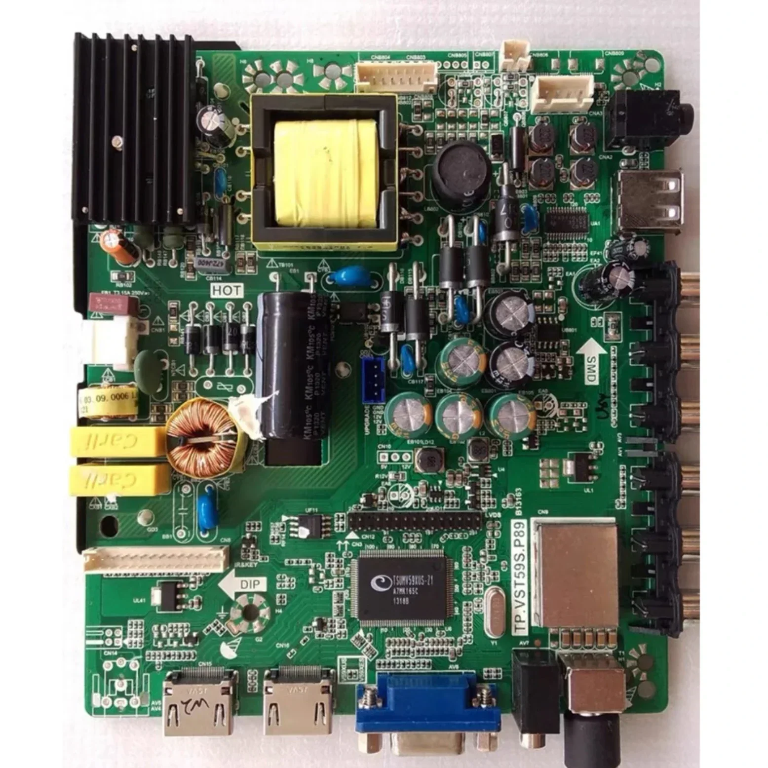 Оригинальная 32-дюймовая материнская плата ЖК-телевизора TP VST59S P89, экран HV320WX2-201 Оригинальная 32-дюймовая материнская плата ЖК-телевизора TP VST59S P89, экран HV320WX2-201