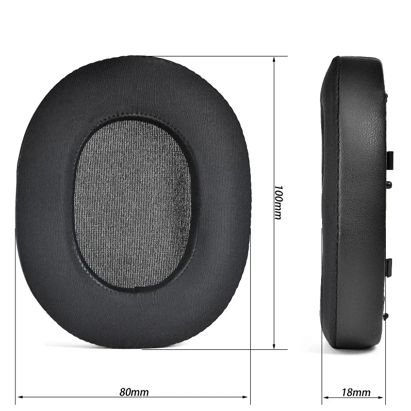 Almofadas de substituição para fones de ouvido, gel de gelo, almofada para sony WH-1000XM5, protetores de ouvido de espuma de memória de couro macio