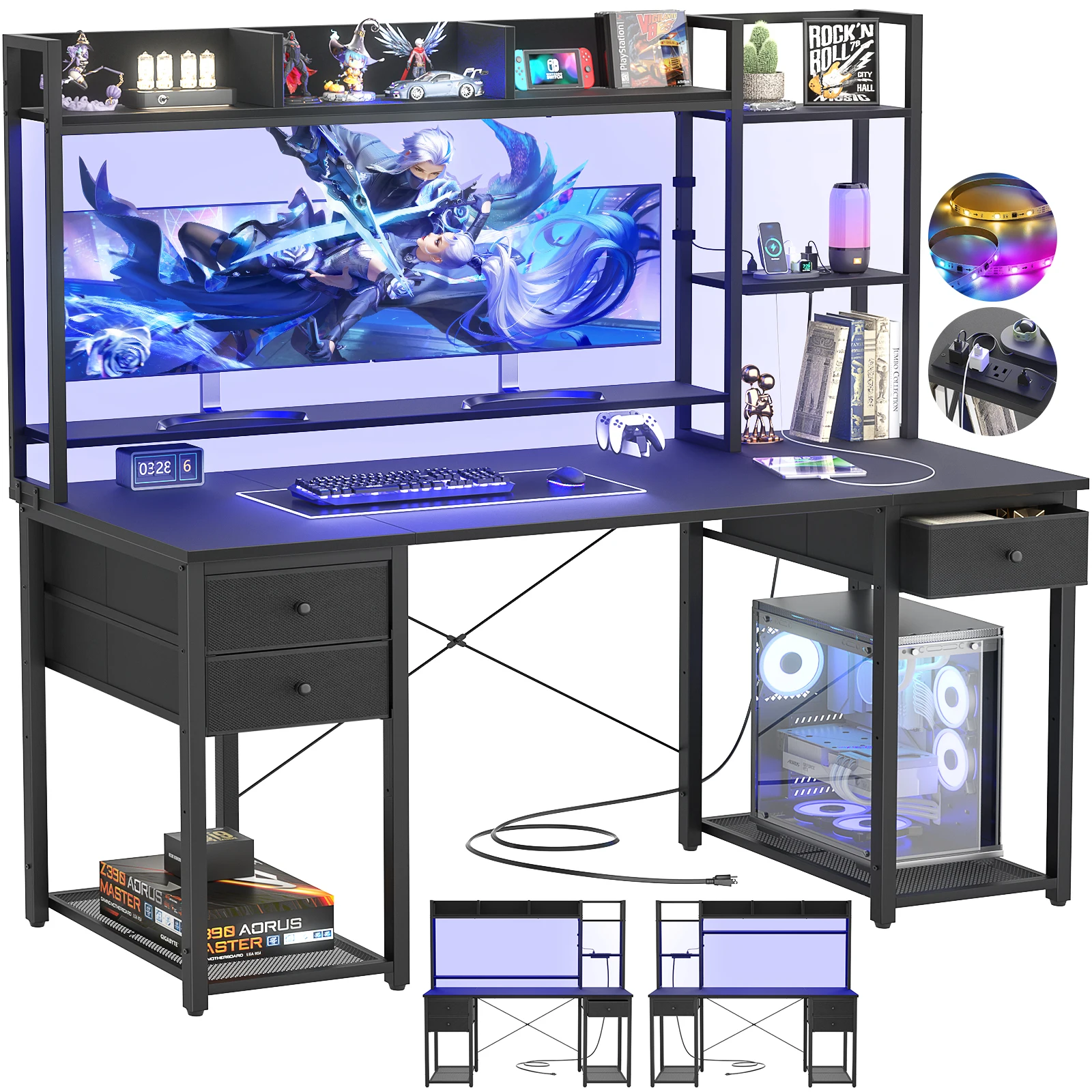 Office Furniture Outlet - Mesa de Computador Aheaplus de 55