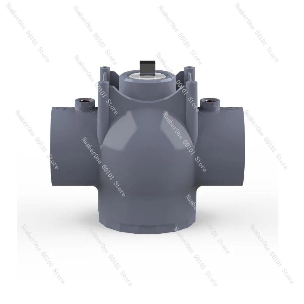 

DN100/DN80 New High Platform PVC Three-way Ball Valve Intelligent Valve Body UPVC Agricultural Irrigation Smart Farm
