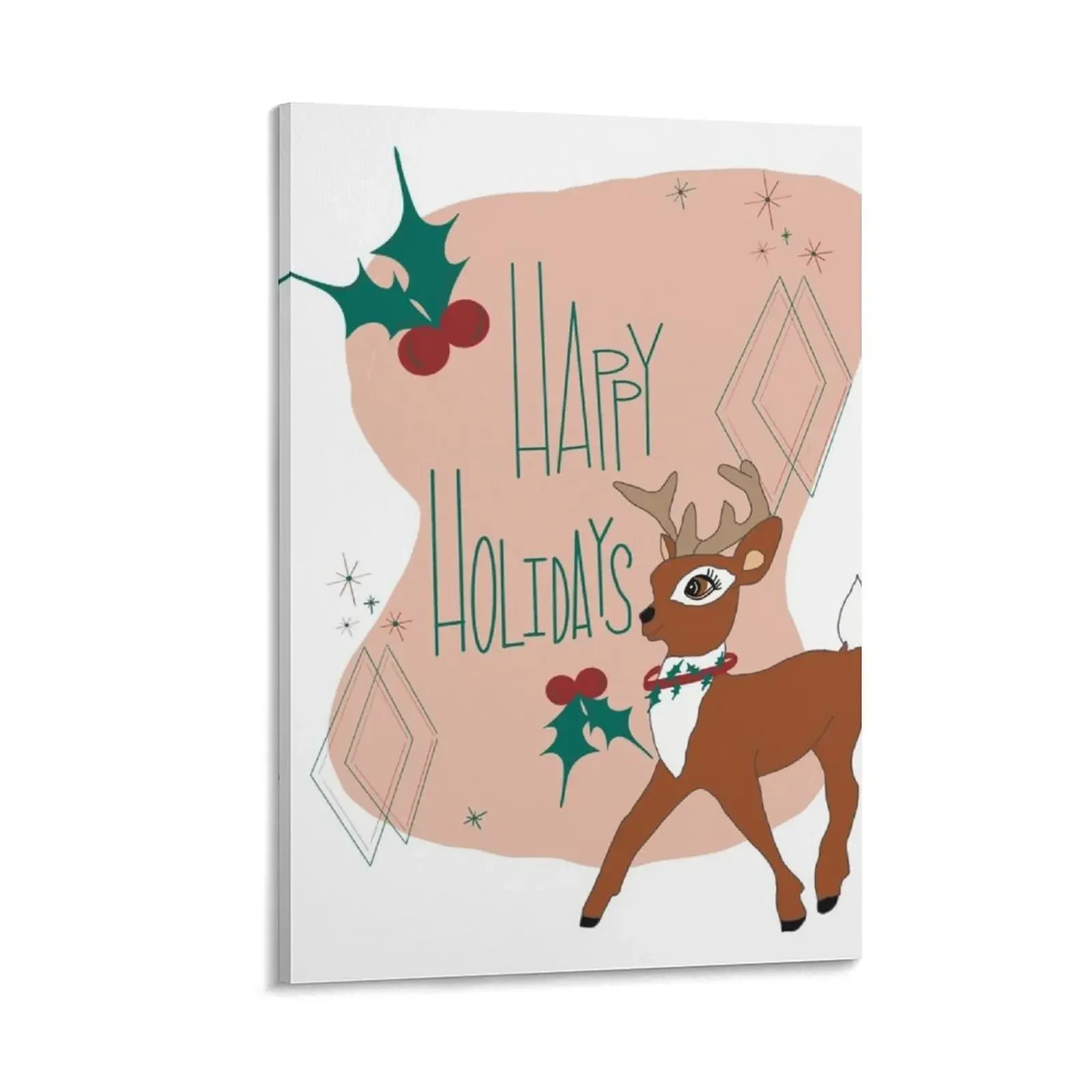 

Oh Deer! it’s Vintage Canvas Painting Decoration wall home decor interior vintage home decor Decoration pictures room wall