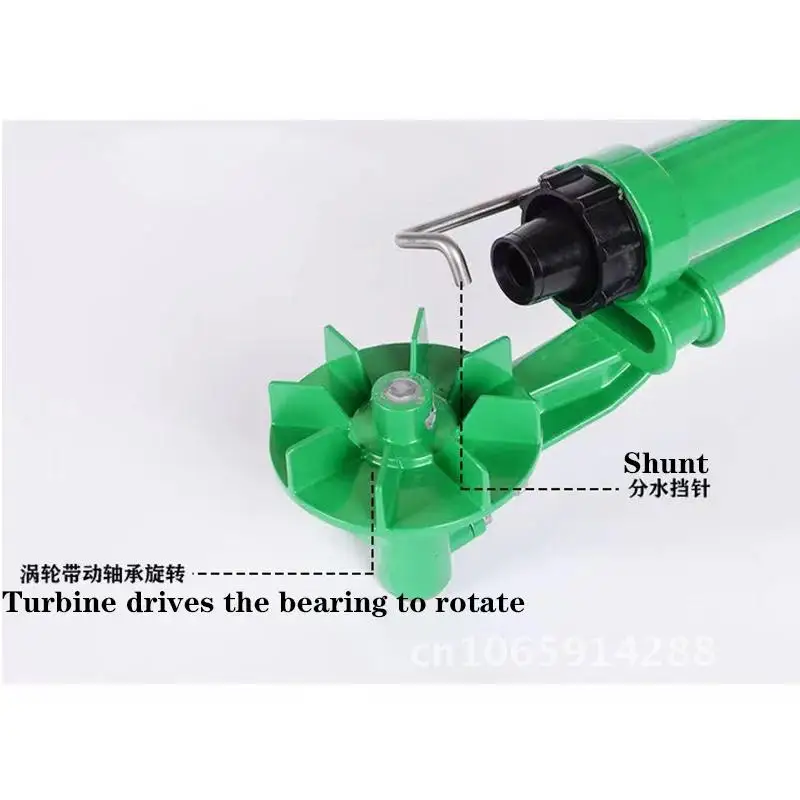 remote rotating rocker arm agricultural irrigation system high cannon gun water 20-41M cannon spray Automatic quality rain