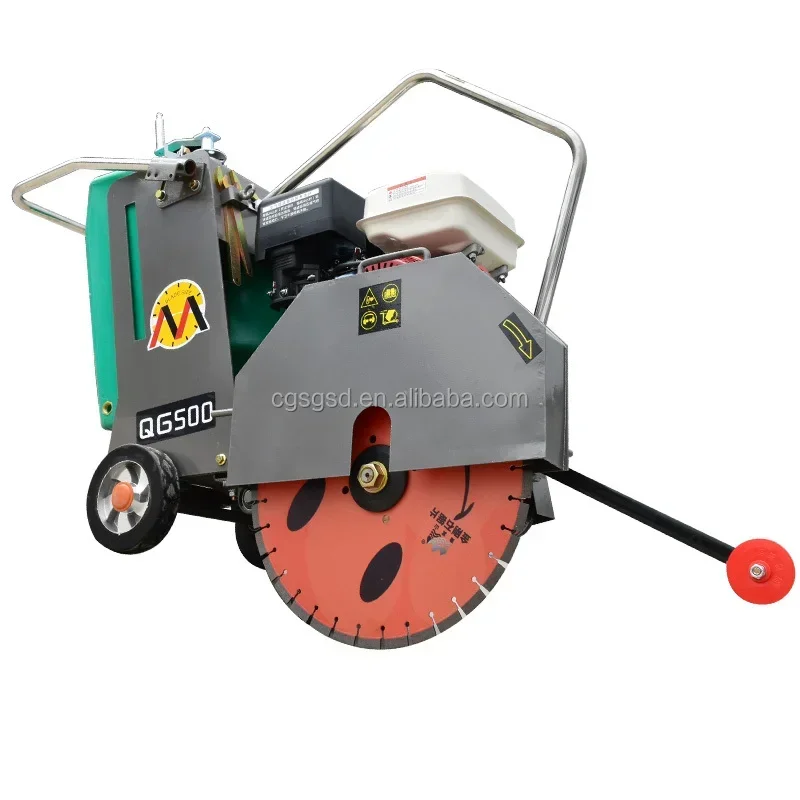 

500mm Asphalt & Concrete Road Cutting Machine with Die sel/Gasoline Engine Pavement Floor Saw Cutter