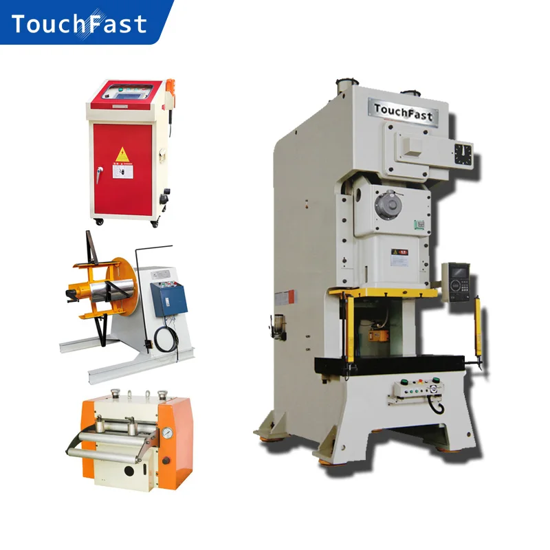 Touchfast 110 Ton C Frame Punch Pneumatic Power Pressing Press Punching Hine 