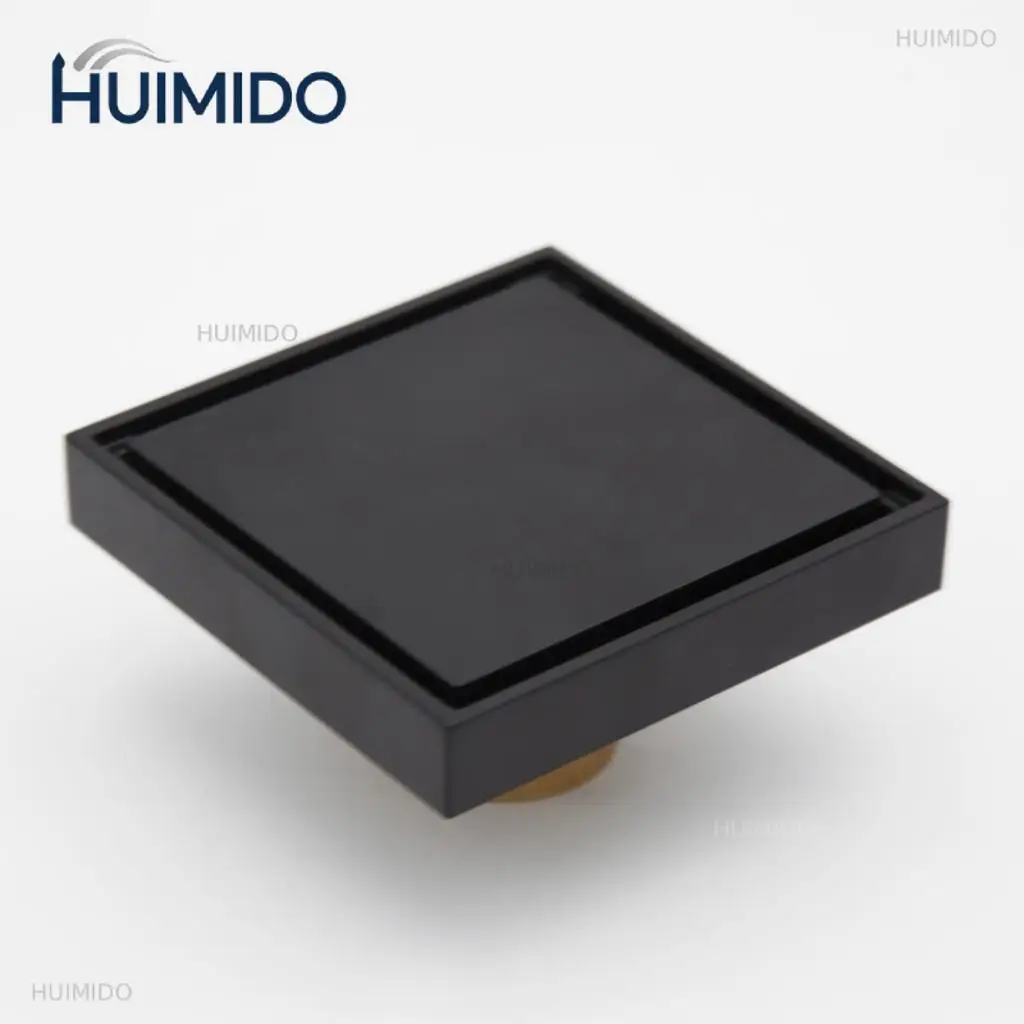10*10cm Floor Drains Stainless Steel Square Shower Floor Drains Tile Insert Drain Channel Bathroom Kitchen Waste Grate