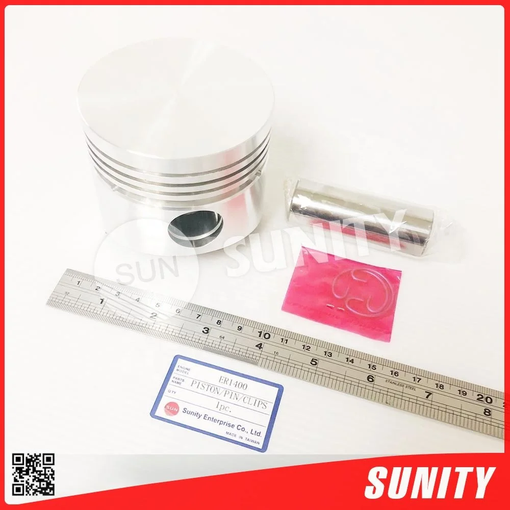 Sunity High Quality Piston Kit ER1400 For Kubota ER1400 Engine Taiwan Supplier's Machinery Spare Parts