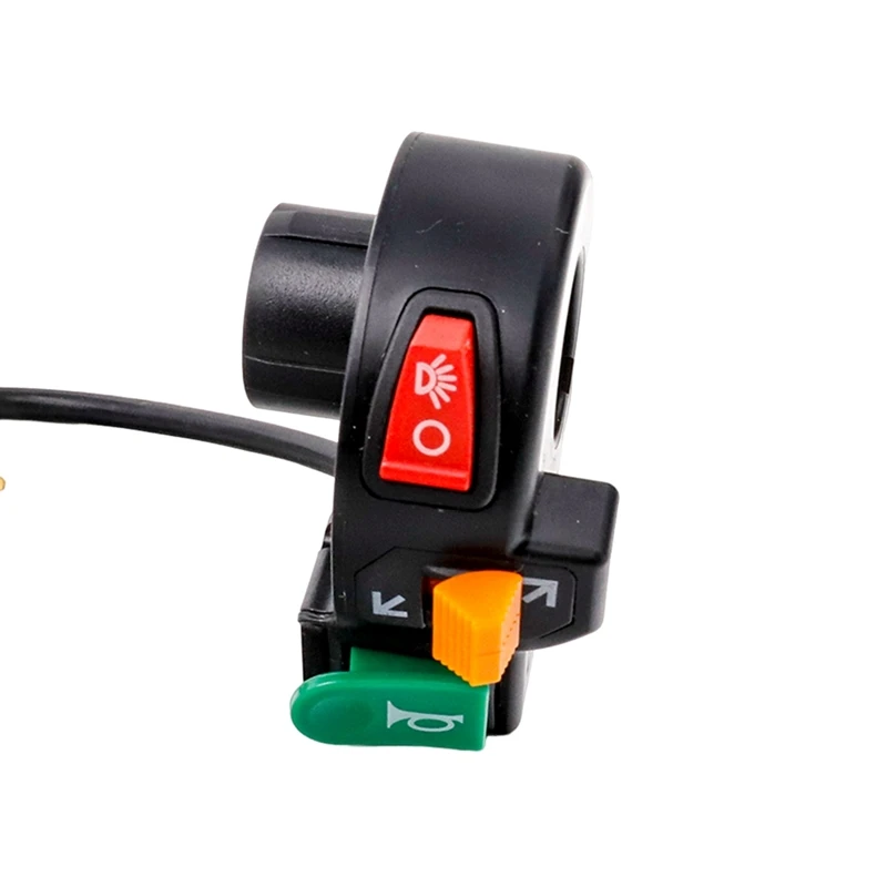 Electric Scooter Handle Switch Turn Light Horn Head Light Control Switch 3-In-1 Switch For Citycoco Easy Install Easy To Use