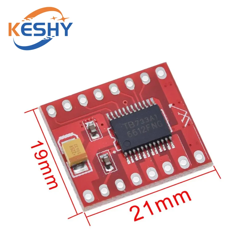 TB6612 Dual Motor Driver 1A TB6612FNG voor Arduino Microcontroller Beter dan L298N