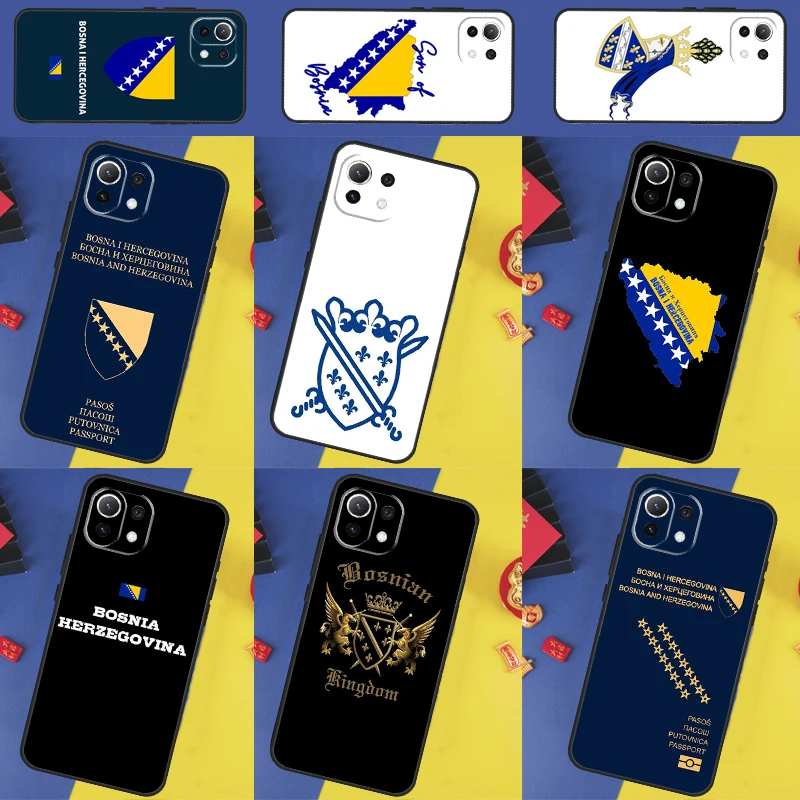 Bosnia and Herzegovina Passport Case For POCO X5 X3 F5 Pro M5 F3 F4 X4 GT Cover For Xiaomi 13 Ultra 11T 12T Pro 12 Lite