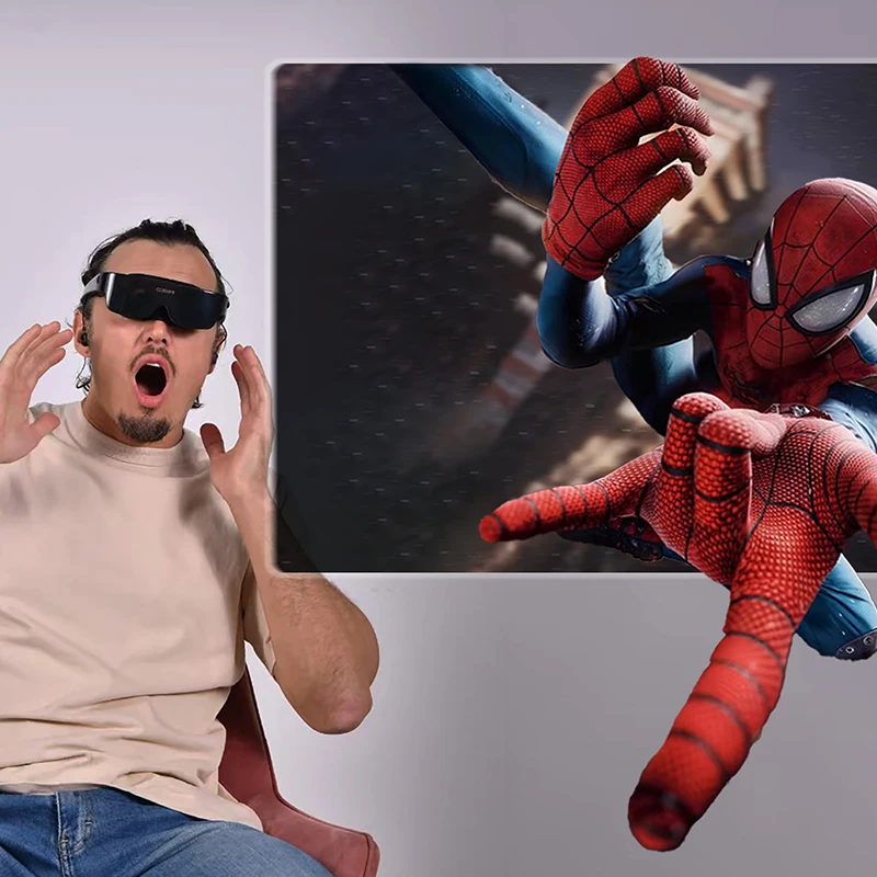 Popular Styles Smart Vr Glasses 3D Virtual Reality Gaming All-In-One Glasses 3D Glasses Hd Vr Movies Augmented