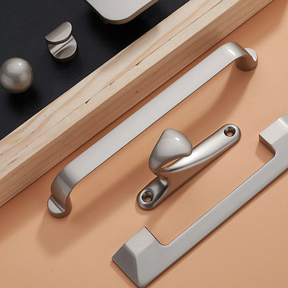 

4pcs Pull Bar Small European Cabinet Handle Minimalist Hardware Knob For Drawer Wardrobe Cabinet Bathroom Office Decor