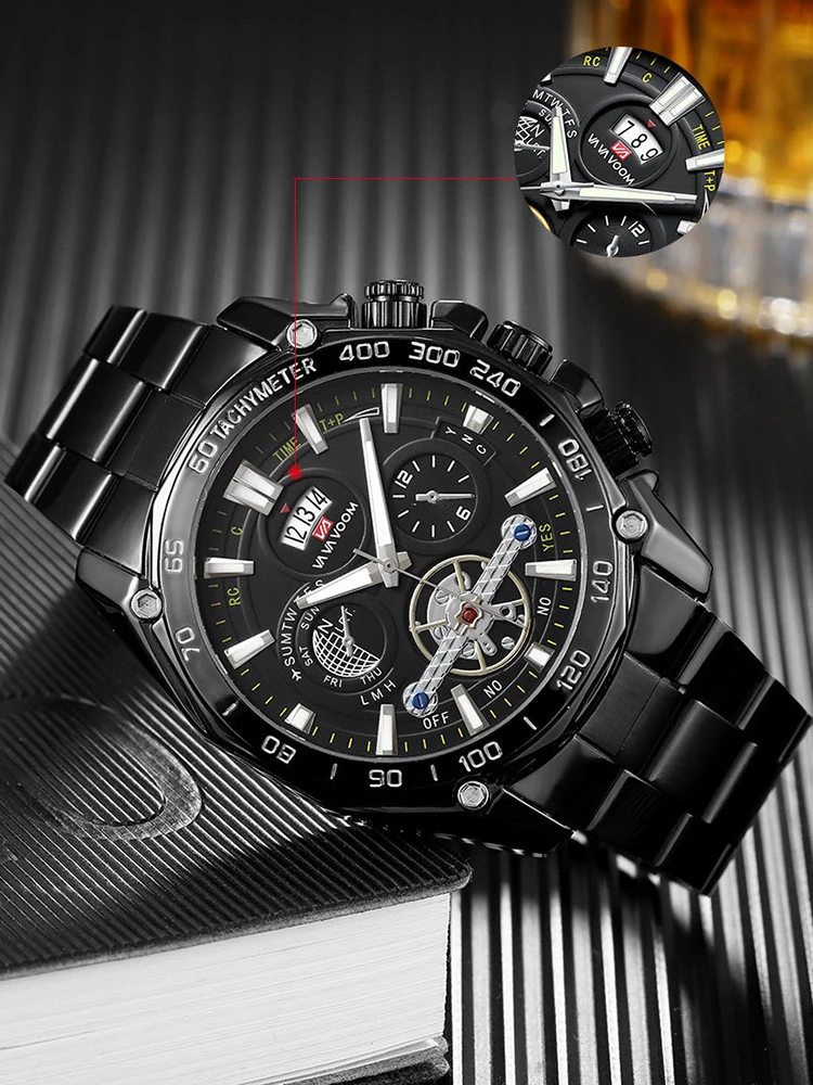 Gold Silver sports Watches For Male New Arrival Design Men Wrist Watches Clock relogio masculino