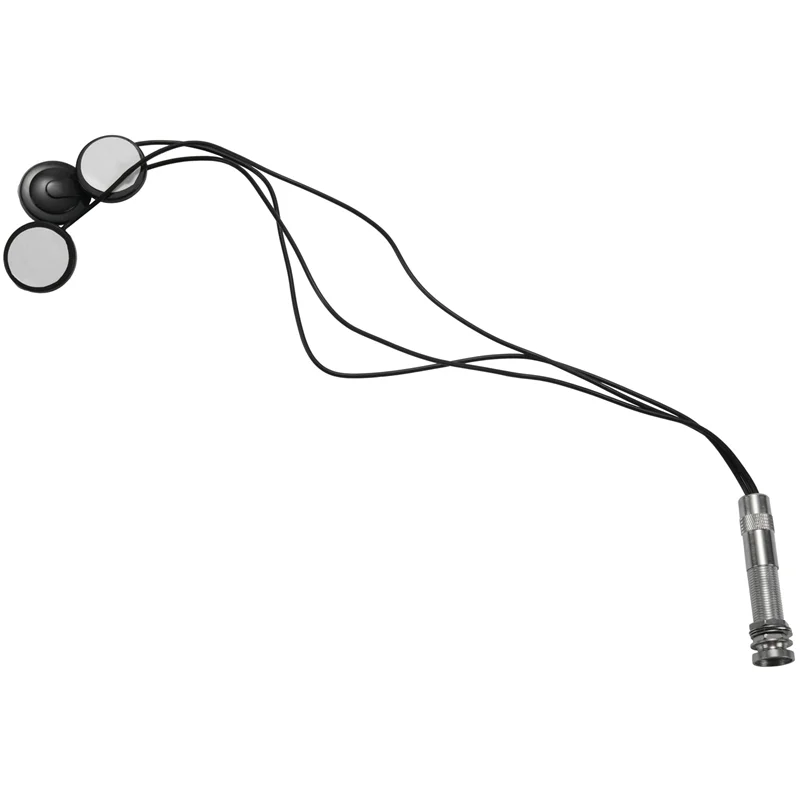 6X Universele Pickup Piezo 3 Transducer 6.35Mm Voor Akoestische Gitaar Ukelele Mandoline