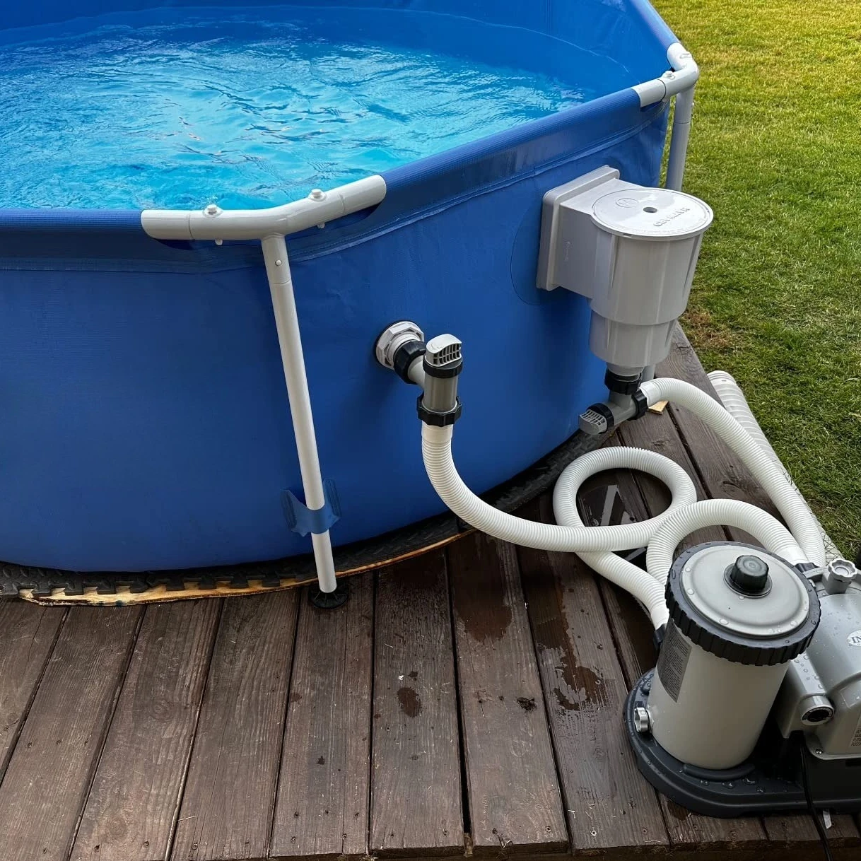 فوق الأرض صمامات المكبس محول خرطوم حمام السباحة حامل أنابيب حمام السباحة مضخة مرشح حوض السباحة أجزاء حمام السباحة لصمام المكبس تشغيل/إيقاف #1