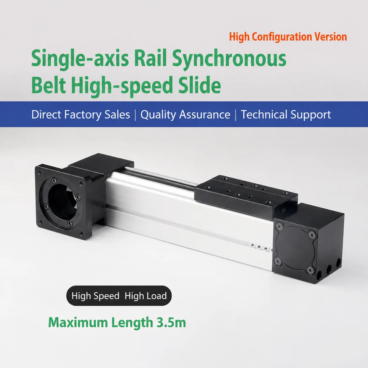 MF60 Belt Driven Linear Slide Module High Speed Dustproof Sealed Linear Guide Worktable