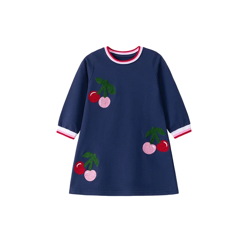 

New Arrival Children's Dress New Girls' Dress Autumn Cute Children's Skirt Distribution Wholesale