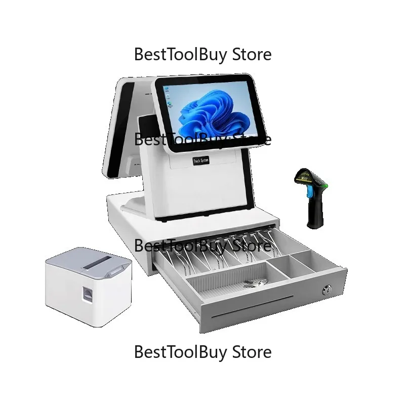 

15 Inch Full Touch Screen Machine All-In-One Points of Sale System Cash Register Pos Business for Retail Salon Shop