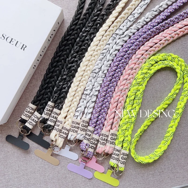 

Mobile phone lanyard long crossbody can be carried for outdoor hiking with amplifier hanging chain, universal and sturdy