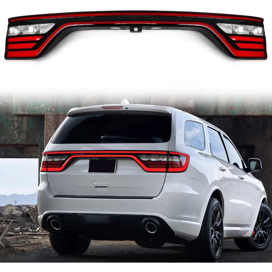 

Для Dodge Durango Liftgate центральный задний фонарь в сборе с отверстием для камеры 20142022 подъемные ворота резервный фонарь 68453659AA Integra