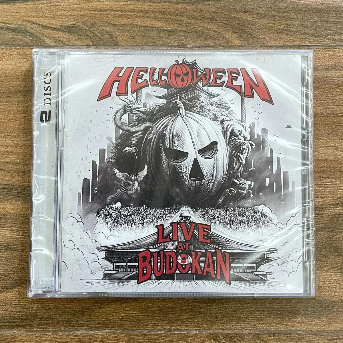 

2CD German Power Metal Live Album Live At Budokan Tokyo Speed Metal Concert Record