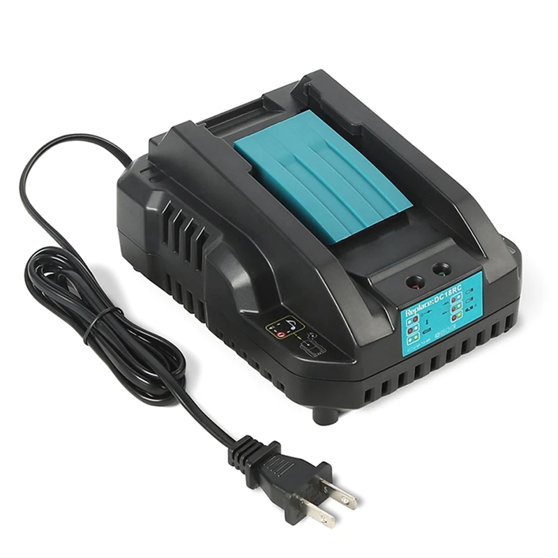 

A25F-14.4V 18V Battery Charger For BL1415 BL1815 BL1830 BL1850 Power Tool Battery 4A Charging Current US Plug