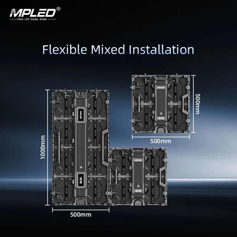 Rental Stage LED Display Magnetic Module Design P2.6 P2.97 P3.91 P4.81 LED Dance Floor Panels LED Screen