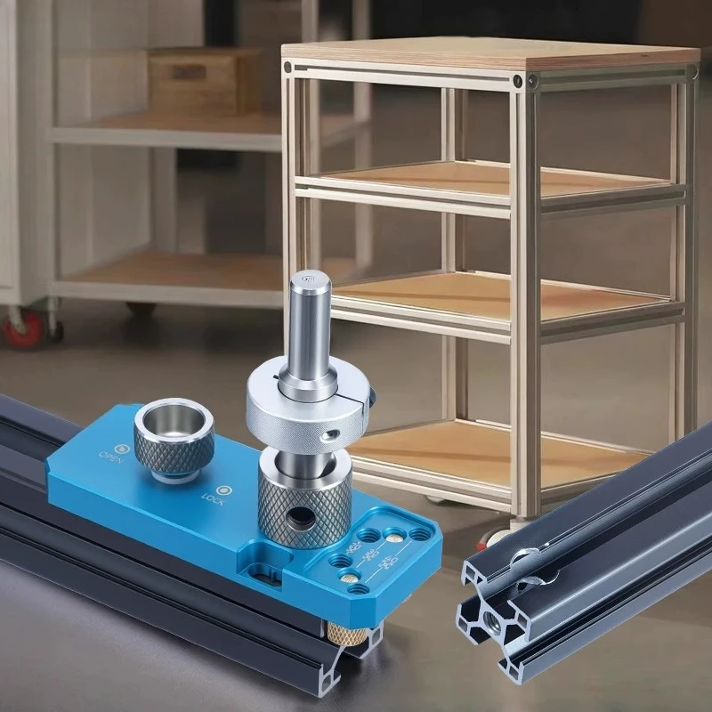 Aluminum profile connector hole punch Precise positioning hole opener Profile accessories