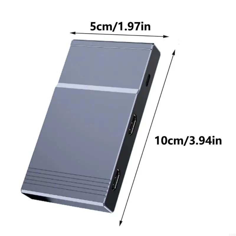 2025 Nouvelle vidéo HDTV 4K 60Hz Type C HDTV pour taper C Boîte carte vidéo jeu pour l'enregistreur en