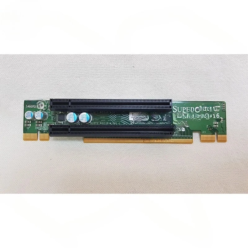 Adaptado para RSC-R1UW-2E16 - PARA Supermicro 1U 2 x PCIe x16 Tarjeta elevadora
