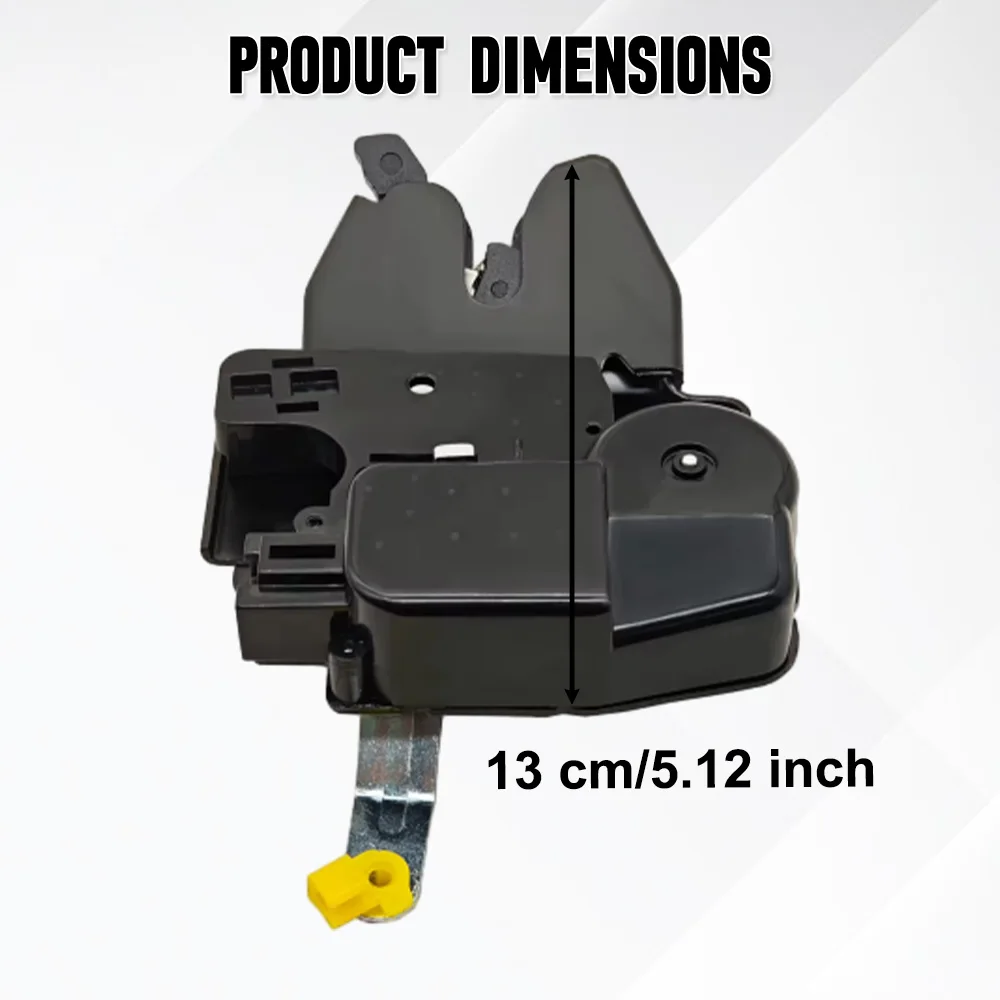 3 Pins Car Rear Trunk Tailgate Lid Lock Latch 84630-3AW0A 846303AW0A For Nissan Sunny Versa Sedan Almera N17  2011-2019