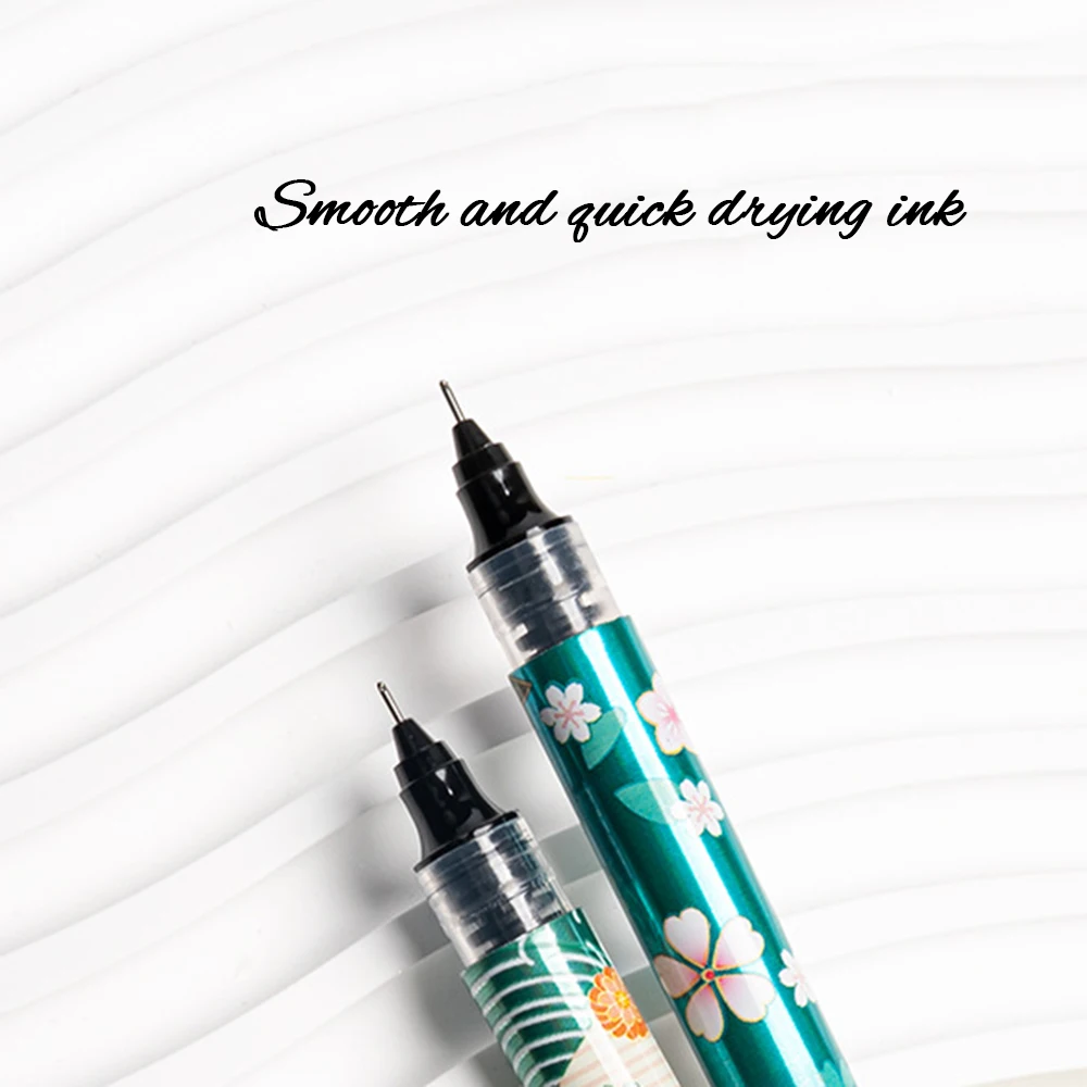 Kit 6 Stück Sakura Flüssiggel-Tintenstift-Set, 0,5 mm, schnell trocknende Tinte – Detail 6