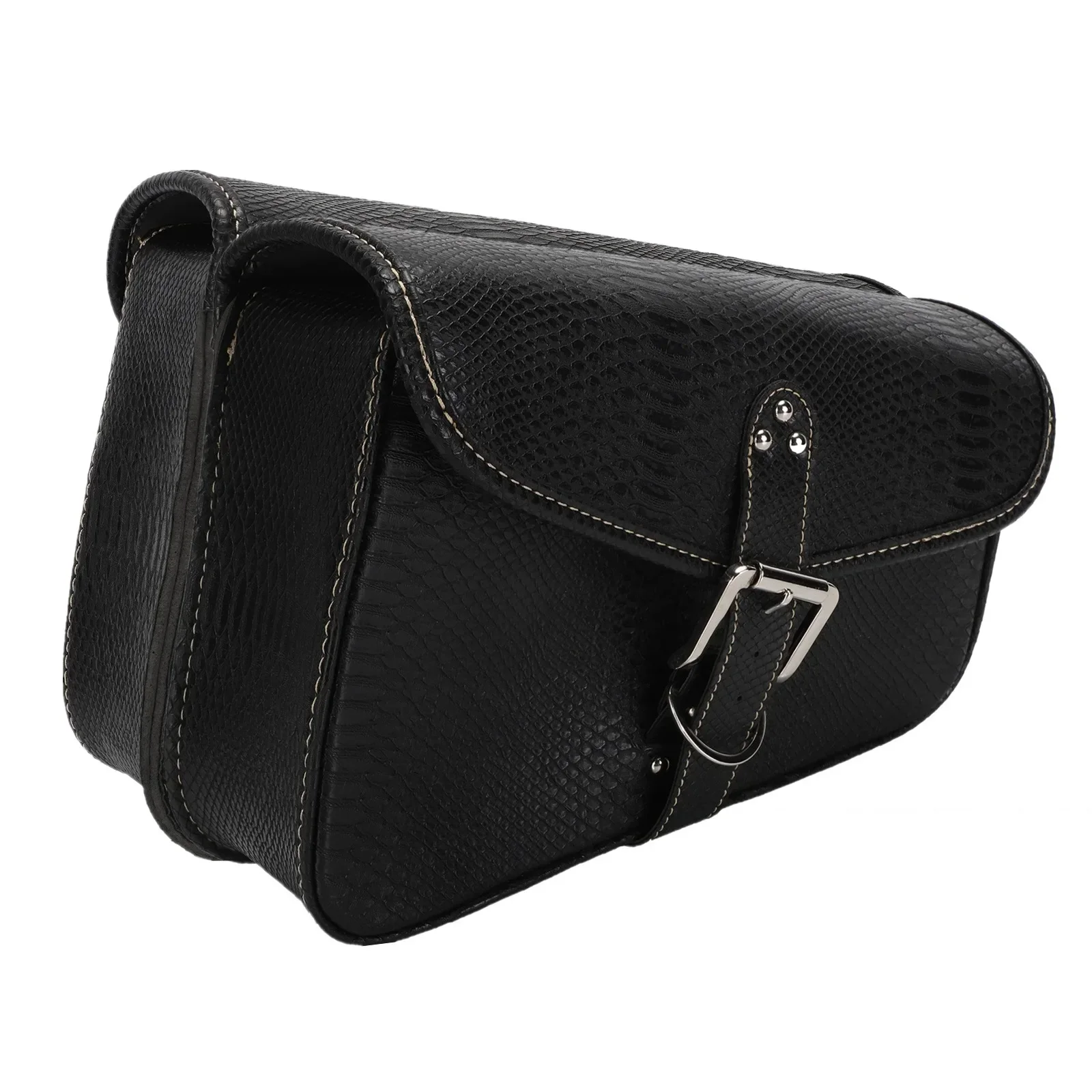 Motorcycle Bicycle Universal Waterproof PU Left Right Saddlebag Rear Side Travel Luggage Bag Tool Phone Wallet Bag For Honda