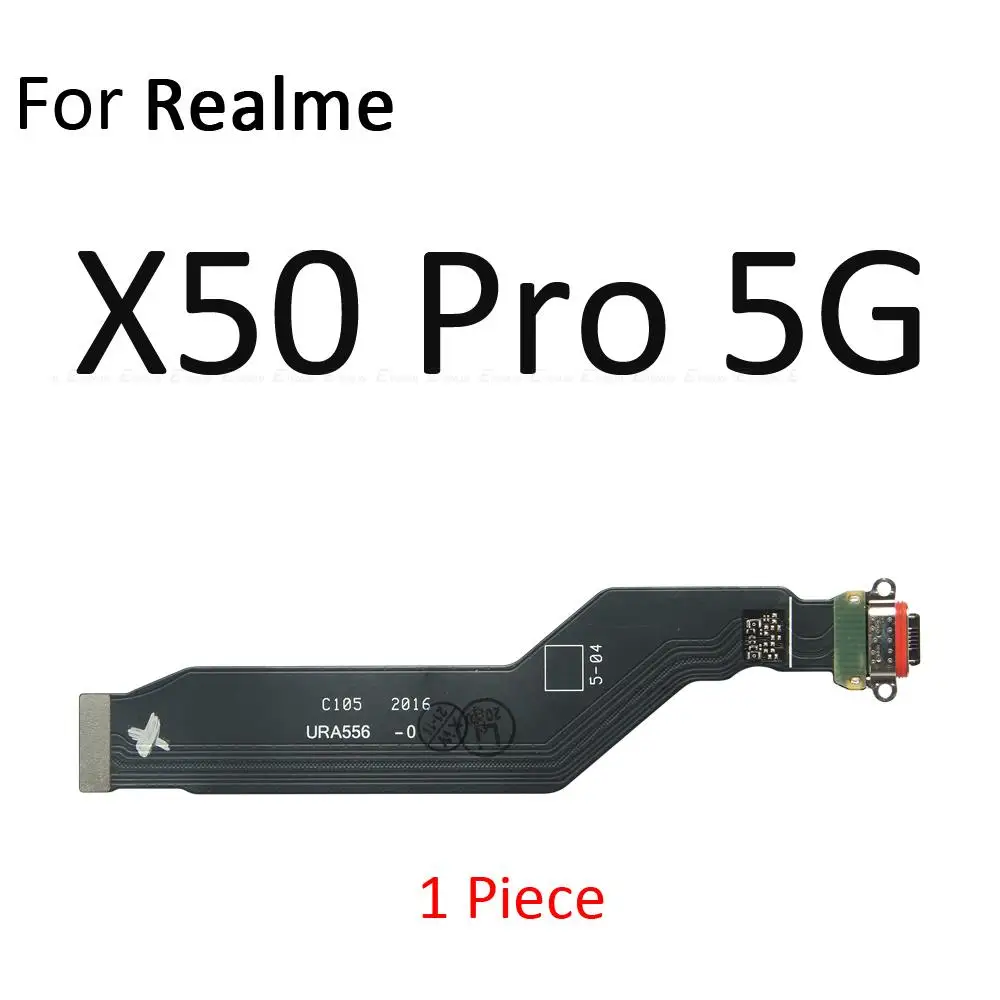 USB Charging Port Dock Plug Connector Charger Board With Mic Microphone Flex Cable For OPPO Realme X50 X7 X3 X2 Pro XT X 5G