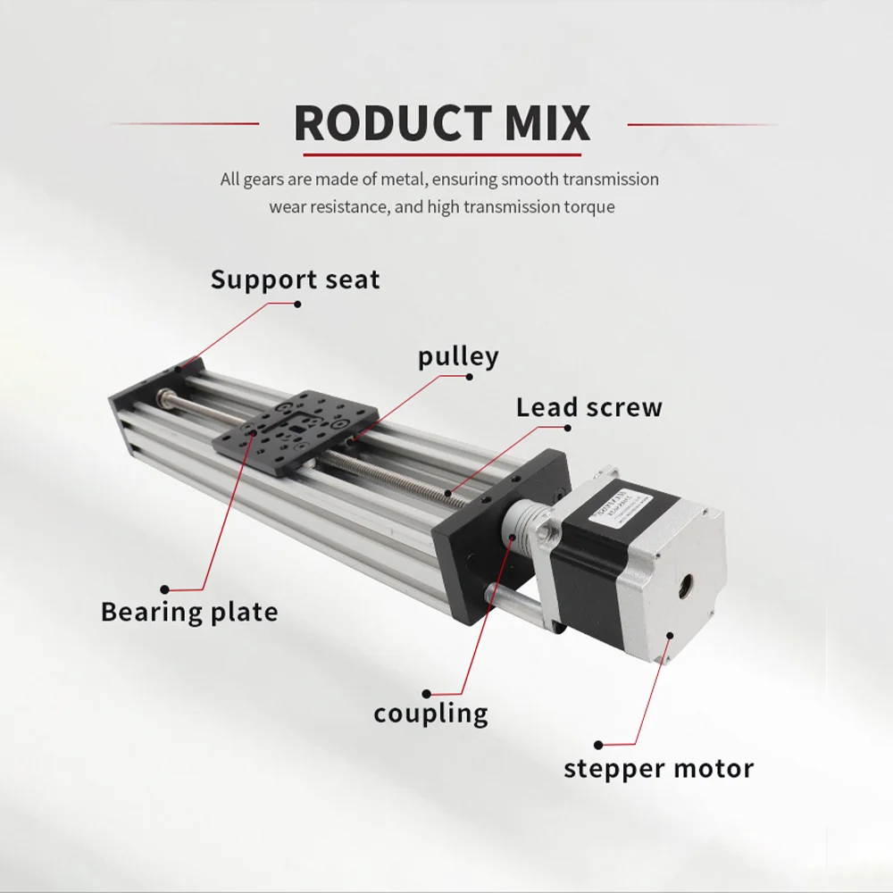 HPV7 23HS5628 Openbuilds C-Beam Linear Actuator Z Axis T8 Lead